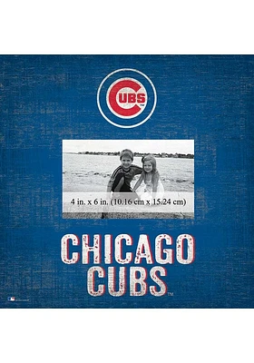 Chicago Cubs Team 10x10 Picture Frame - Blue