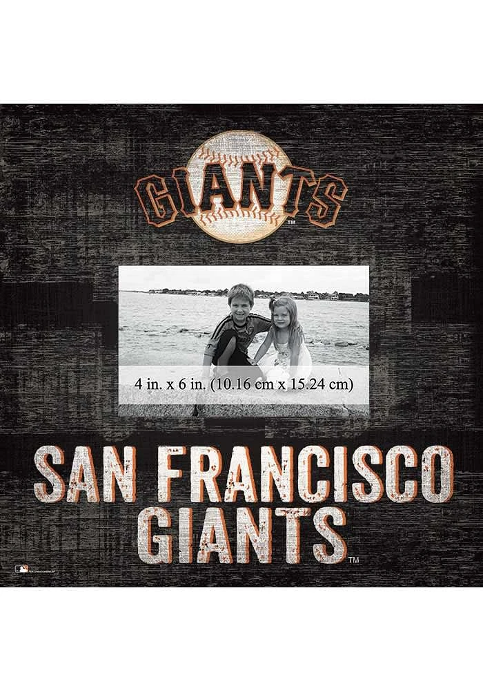 San Francisco Giants Team 10x10 Picture Frame - Orange