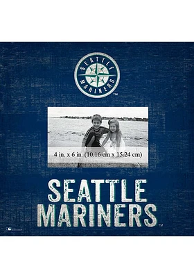 Seattle Mariners Team 10x10 Picture Frame - Navy Blue