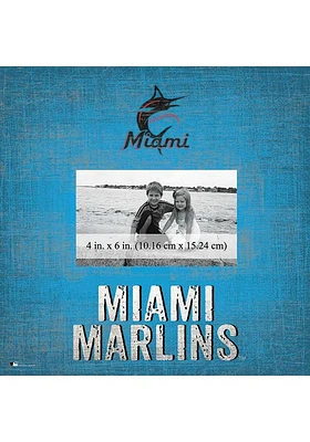 Miami Marlins Team 10x10 Picture Frame - Blue