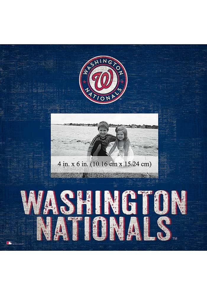 Washington Nationals Team 10x10 Picture Frame - Red