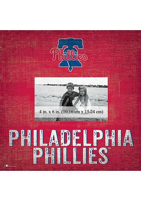 Philadelphia Phillies Team 10x10 Picture Frame - Red