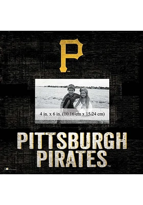 Pittsburgh Pirates Team 10x10 Picture Frame - Black
