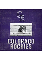 Colorado Rockies Team 10x10 Picture Frame - Purple