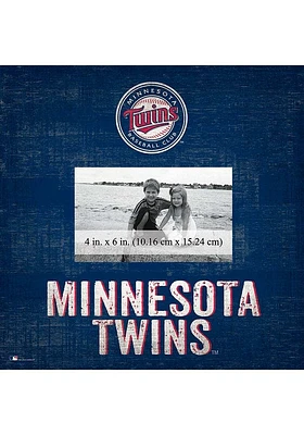 Minnesota Twins Team 10x10 Picture Frame - Blue