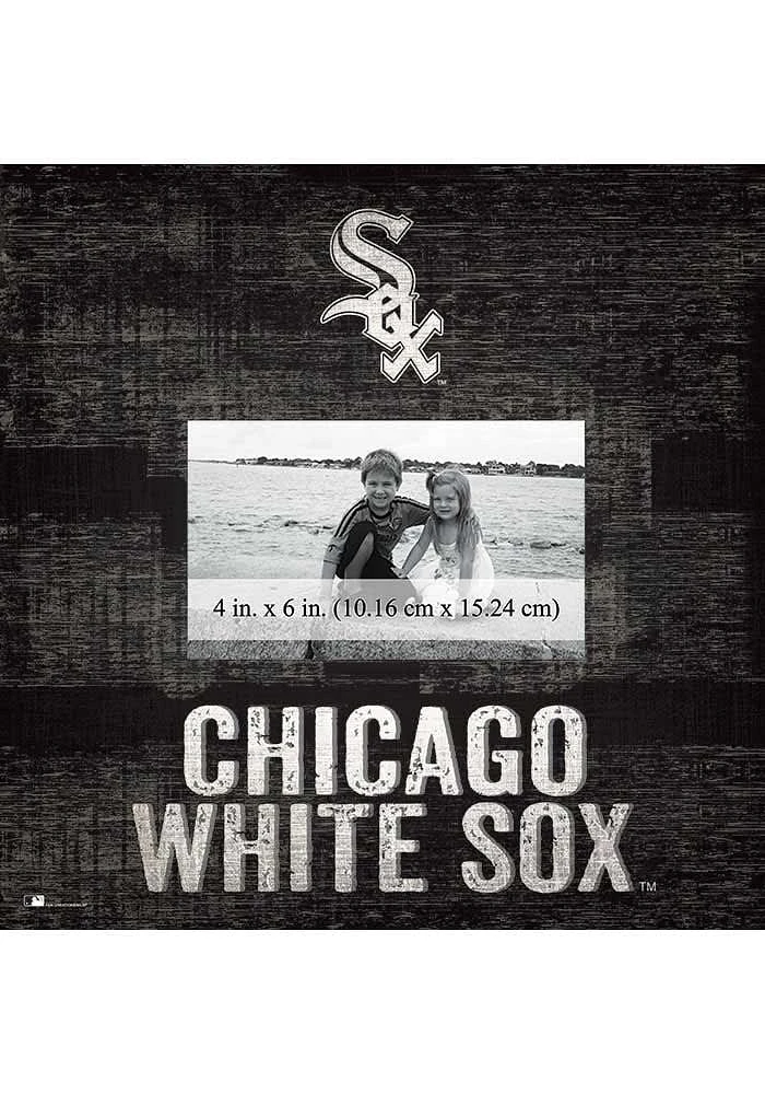 Chicago White Sox Team 10x10 Picture Frame - Black