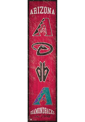 Arizona Diamondbacks Heritage Banner 6x24 Sign - Red