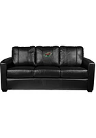 Minnesota Wild Faux Leather Sofa - Black
