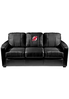 New Jersey Devils Faux Leather Sofa - Black
