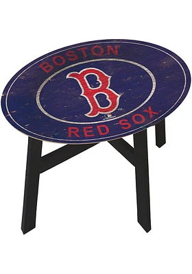 Boston Red Sox Vintage Logo Heritage Red End Table
