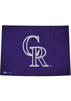 Colorado Rockies State Cutout Sign - Purple
