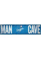 Los Angeles Dodgers Man Cave 6x24 Sign - Blue