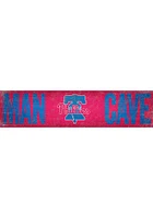 Philadelphia Phillies Man Cave 6x24 Sign - Red