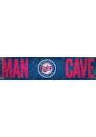 Minnesota Twins Man Cave 6x24 Sign - Blue