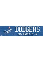 Los Angeles Dodgers 6x24 Sign - Blue