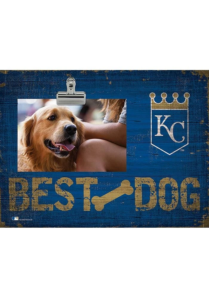 Kansas City Royals Best Dog Clip Picture Frame - Blue