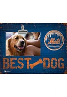 New York Mets Best Dog Clip Picture Frame - Blue