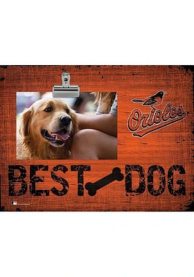 Baltimore Orioles Best Dog Clip Picture Frame