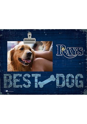 Tampa Bay Rays Best Dog Clip Picture Frame - Blue