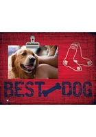 Boston Red Sox Best Dog Clip Picture Frame - Red