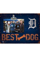 Detroit Tigers Best Dog Clip Picture Frame - Navy Blue