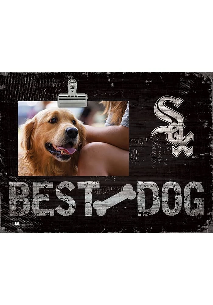 Chicago White Sox Best Dog Clip Picture Frame - Black