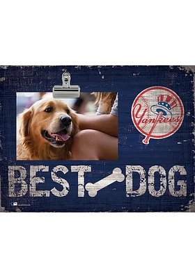 New York Yankees Best Dog Clip Picture Frame - Blue