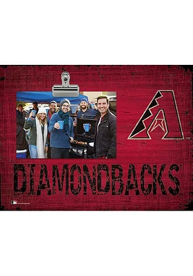 Arizona Diamondbacks Team Clip Picture Frame - Red