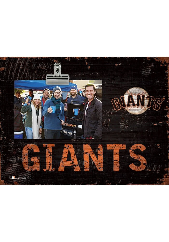 San Francisco Giants Team Clip Picture Frame - Orange