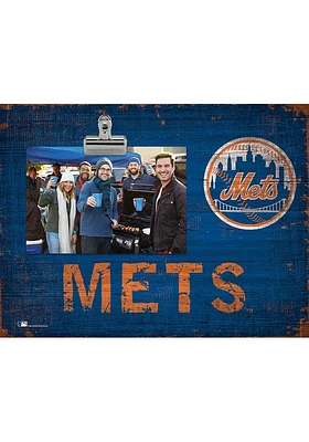 New York Mets Team Clip Picture Frame - Blue