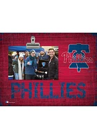 Philadelphia Phillies Team Clip Picture Frame - Red