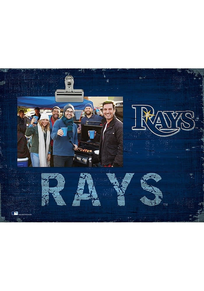 Tampa Bay Rays Team Clip Picture Frame - Blue