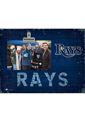 Tampa Bay Rays Team Clip Picture Frame - Blue