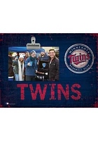 Minnesota Twins Team Clip Picture Frame - Blue