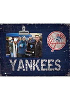 New York Yankees Team Clip Picture Frame - Blue