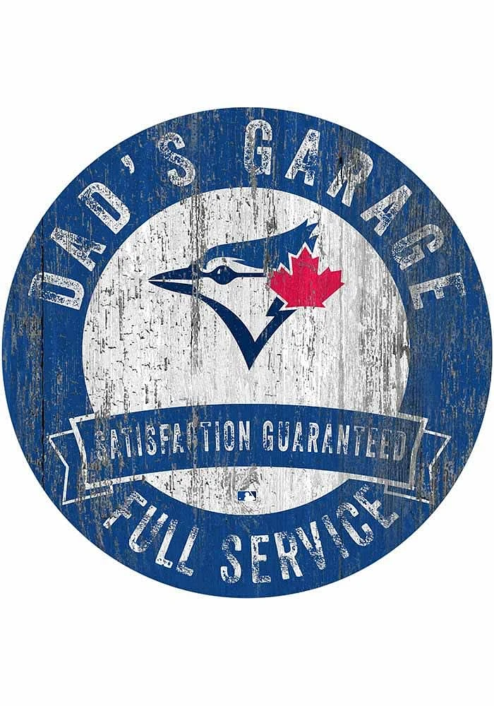Toronto Blue Jays Dads Garage Sign - Blue