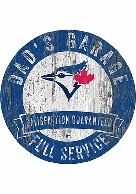 Toronto Blue Jays Dads Garage Sign - Blue