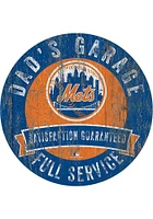 New York Mets Dads Garage Sign - Blue