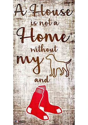Boston Red Sox A House is not a Home Sign - Red
