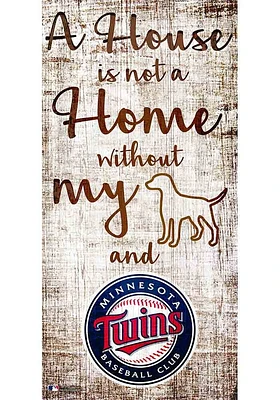 Minnesota Twins A House is not a Home Sign - Blue