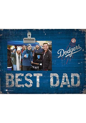 Los Angeles Dodgers Best Dad Clip Picture Frame