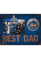 New York Mets Best Dad Clip Picture Frame