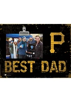 Pittsburgh Pirates Best Dad Clip Picture Frame