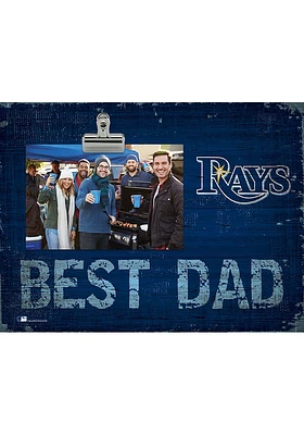 Tampa Bay Rays Best Dad Clip Picture Frame