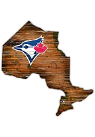 Toronto Blue Jays Mini Roadmap State Sign - Blue