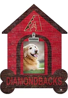 Arizona Diamondbacks Dog Bone House Clip Picture Frame - Red