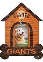 San Francisco Giants Dog Bone House Clip Picture Frame - Orange