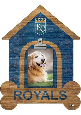 Kansas City Royals Dog Bone House Clip Picture Frame - Blue