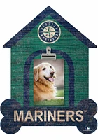 Seattle Mariners Dog Bone House Clip Picture Frame - Navy Blue