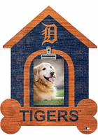 Detroit Tigers Dog Bone House Clip Picture Frame - Navy Blue